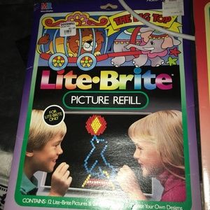 Lite Brite The Big Top Circus Picture Refill